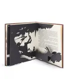 Kara Walker, Freedom: A Fable, 1997, Laser-cut paper pop-up book, bound in brown leather (as issued)