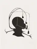 Kara Walker, Restraint, 2009, Etching and aquatint, on Somerset paper, with full margins