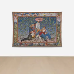 Kehinde Wiley, The Gypsy Fortune-Teller, 2007, Jacquard woven tapestry in cotton, merino wool and Trevira CS
