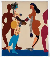 Tschabalala  Self, Out of Body, 2020, Appliqué fabric multiple