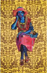 Bisa Butler, Daughter of the Dust, 2020, Inkjet pigment print in colors, on wove paper, the full sheet