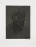 Toyin Ojih Odutola, Untitled, 2016, Etching and relief, on Rives BFK paper, with full margins