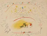 Corrida (Bull-Fight) (B. 840, M. 303) by Pablo Picasso, 1957, Lithograph in colors, on Arches paper, with full margins, sold Feb 2025