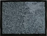 Jasper Johns, Corpse and Mirror (S. 117, U.L.A.E. 168), 1976, Lithograph in white, on black German Etching paper, with full margins