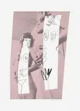 Richard Prince, Untitled, from New Figures, 2015, Screenprint in colors with collage, on Coventry Rag and Lanaquarelle papers, with full margins