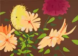 Alex Katz, Late Summer Flowers (S. 519), 2013, Screenprint in colors, on Rising Museum Board, the full sheet