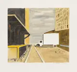 Lois Dodd, White Truck