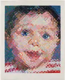 Chuck Close, Emma, 2002, Woodcut in 113 colors, on Shiramine paper, with full margins