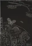 Yvonne Jacquette, Chicago Drive, 2004, Etching and relief in black, on wove paper, the full sheet