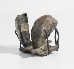 Kiki Smith, Untitled (Mouth) (W. 42), 1993, Cast patinated bronze multiple