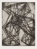 Mel Bochner, Untitled (Ricochet), 1982, Etching, on wove paper, with full margins