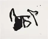 Robert Motherwell, Signs on White (E. & B. 284), 1981, Etching and aquatint, on German Etching paper, with full margins