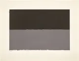 Brice Marden, Gulf, from New York 10/69 (L. 16), 1969, Lithograph in black and grey, on Rives BFK paper, with full margins