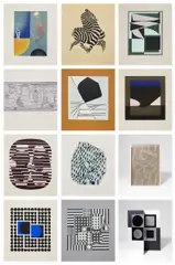 Le discours de la méthode (The Discourse on Method): 12 works by Victor Vasarely, 1969, The set of 12 works comprising eight screenprints in colors and two lithographs in colors, on Rives BFK and light-weight, sold Feb 2025