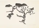Willem de Kooning, Japanese Village (G. 19), 1971, Lithograph, on Italia paper, with full margins