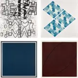 Various Artists, Four x Four x Four, 1990, The complete set of four screenprints in colors and in black, on various wove papers, the full sheets and with full margins