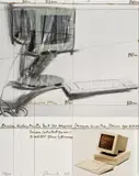 Christo & Jeanne-Claude, Ericsson Display Monitor Unit 3111, Wrapped, Project for Personal Computer (S. 120)