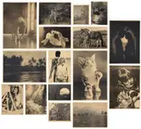 Hans-Peter Feldmann, Sonntagsbilder (Sunday Pictures): 16 plates, 1976, 16 offset lithographs, on thin wove paper, with full margins, all framed