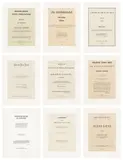 Glenn Ligon, Narratives, 1993, The complete set of nine etchings, on chine collé to Arches paper, with full margins