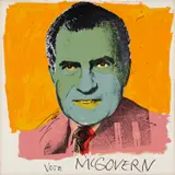 Vote McGovern (G. 396, F. & S. 84) by Andy Warhol, 1972, Screenprint in colors, on Arches paper, the full sheet, sold Apr 2025