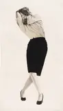 Robert Longo, Cindy, from Men in the Cities, 1984, Lithograph, on wove paper, with full margins