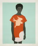 Amy Sherald, Hope is the thing with feathers (The little bird), 2021, Screenprint in colors, on Coventry Rag paper, with full margins