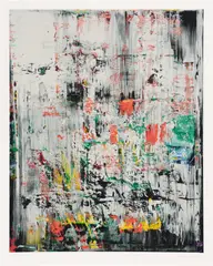Eis 2 (Ice 2) (R. p. 197, B. 123) by Gerhard Richter, 2003, Screenprint in colors, on heavy rag paper, with full margins, sold Apr 2025