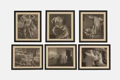 Frederick Leslie Kenett, The Parthenon Sculptures, circa 1950s, six gelatin silver prints