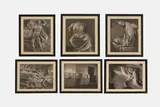 Frederick Leslie Kenett, The Parthenon Sculptures, circa 1950s, six gelatin silver prints