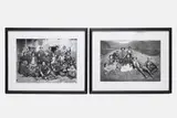 Martín Chambi, Fiesta Familiar, Cusco 1930' and 'Ezequiel Arce y su cosecha de papas, Cusco 1924, two gelatin silver prints