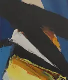 Donald Hamilton Fraser, Landscape Study No VI, oil on paper