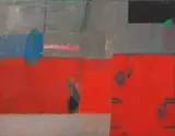Victoria Achache, The Red Carpet, oil on canvas