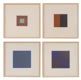 Duncan Bullen, Two pastel drawings and two monoprints in colours, the other signed and dated 'D. Bullen '97' in pencil l.r.