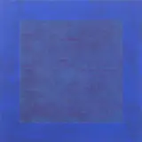 Duncan Bullen, Blue square, oil on canvas