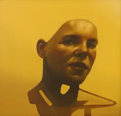 M/Female Head No. 1 by Craig Mulholland, oil on canvas, sold Jul 2026