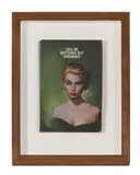 The Connor Brothers, Call me Anything but Ordinary, 2019, hand-painted vintage paperback with silkscreen
