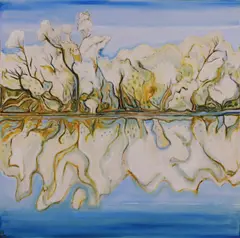 Billy Childish, Hoar Frost in Morning Light, 2022, archival pigment print