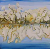 Billy Childish, Hoar Frost in Morning Light, 2022, archival pigment print