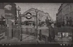 Katsutoshi Yuasa, VR London Live Walk #1, woodcut
