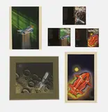 Gordon Charles Davies, circa 1978-1985, watercolour and gouache on artist's board