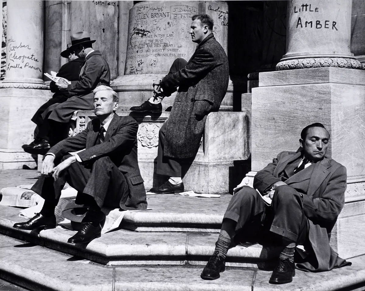 N. Jay Jaffee, Bryant Park, New York City, N.Y., silver gelatin print