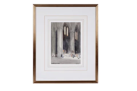 Victor Noble Rainbird, Chartres, watercolour