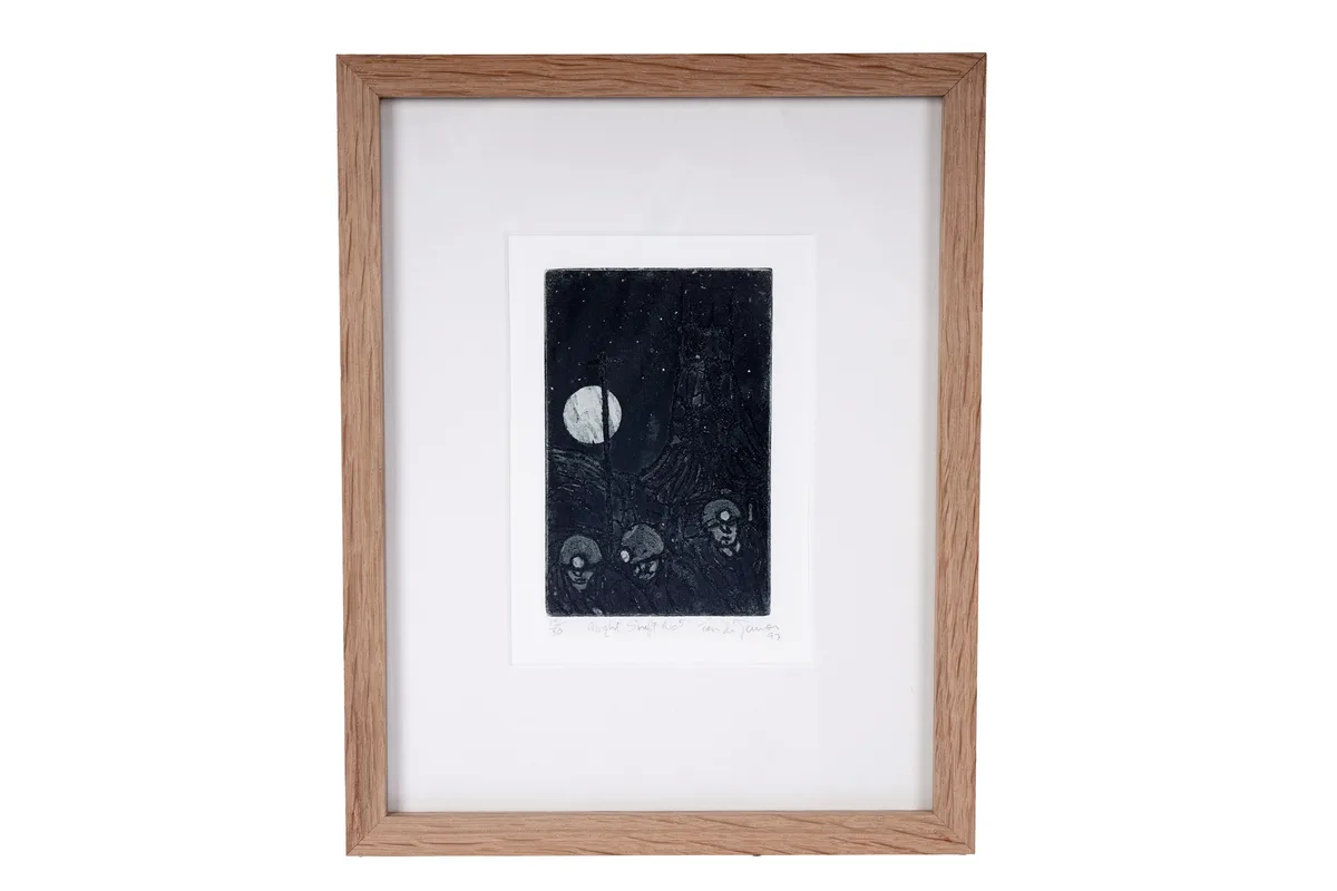 Tom McGuinness, Night Shift No.5, etching and aquatint