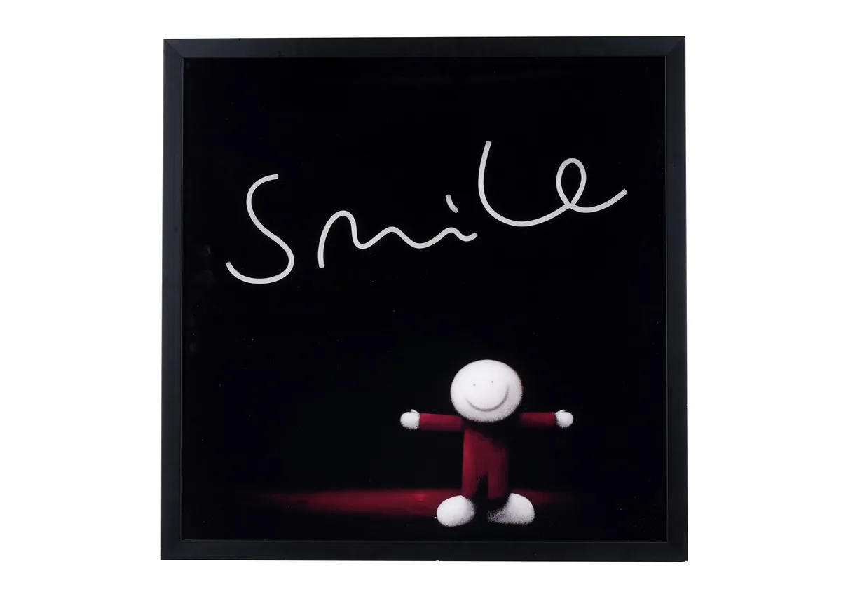 Doug Hyde, Keep Smiling, LED mixed media, Limited UK edition 111/195