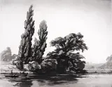William Palmer Robins, Isleworth, toward Kew