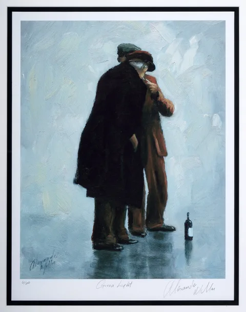 Alexander Millar, Gizza Light, pencil signed and titled to the margin