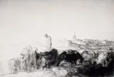 Edmund Blampied, Loading Vraic, St Malo