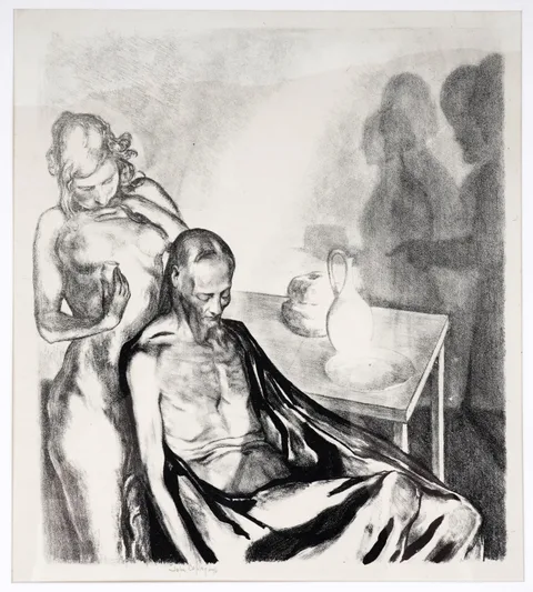 John Copley, Precious Ointment, pencil signed and titled