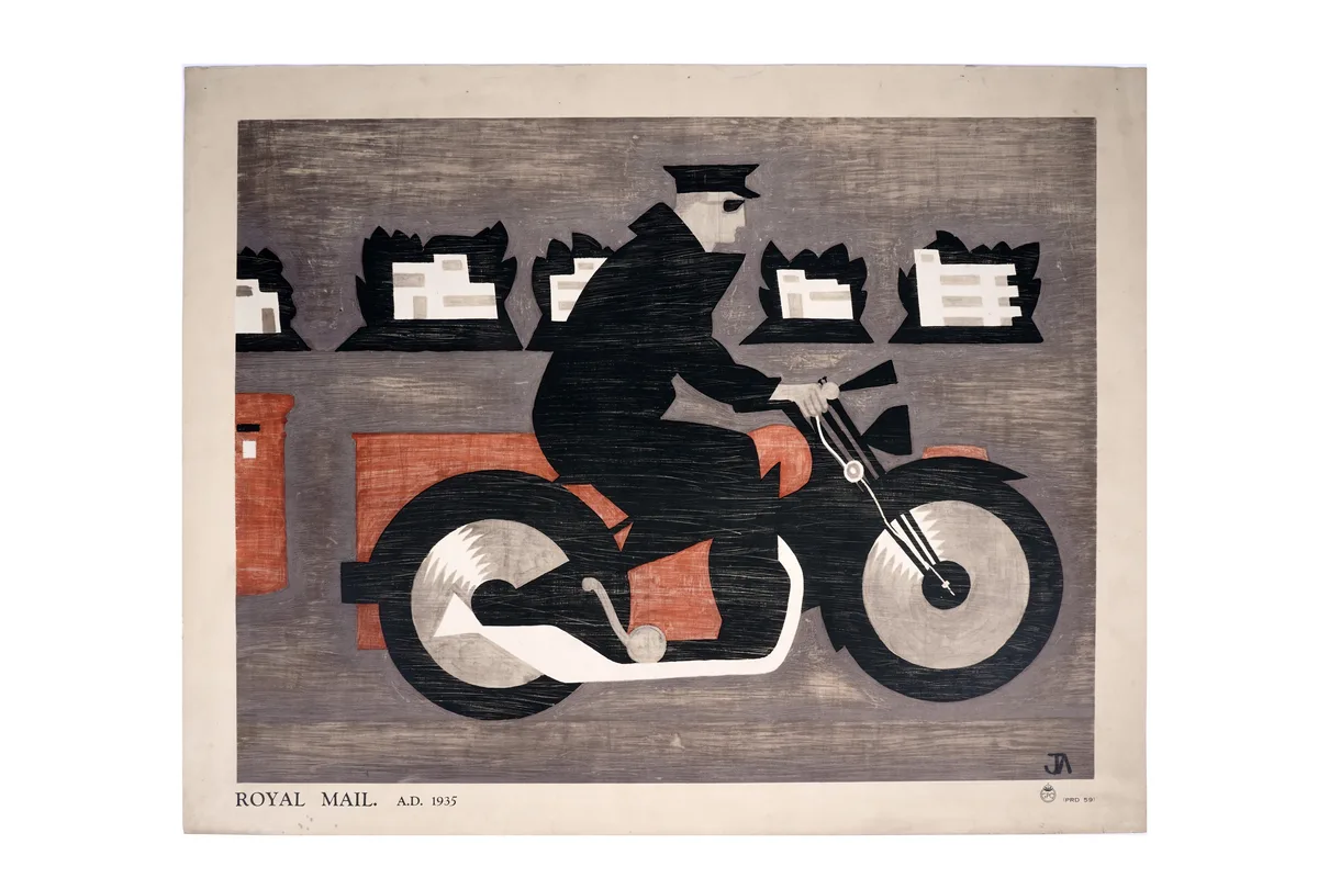 John Armstrong, Royal Mail AD 1935, lithograph poster