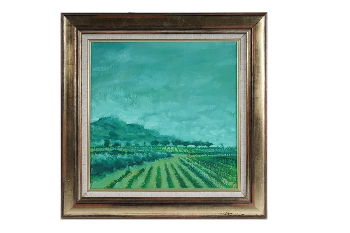 Christopher Wood, Dusk in Provence, oil on canvas